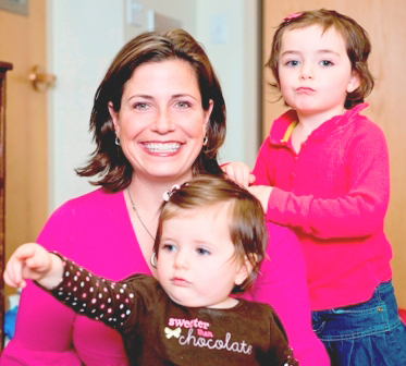 Mom and two daughters